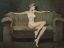 Robert McGinnis, диван, блондинка