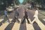The Beatles, пешеходный переход, зебра, дорога, автомобили, четверо, Abbey Road