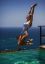 Lindsay Ellingson, купальник, бассейн, море, побережье, прыжок, бомбочка