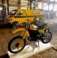 автомобиль, классика, ретро, мотоцикл, фургон, yamaha, гараж, Dodge B100