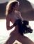 Eniko Mihalik, голая, вода, река, озеро, сетка, кофта, фата, футболка