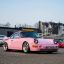 автомобиль, классика, ретро, Porsche, 964, розовый