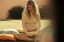 Девушка, свитер, трусишки,  горошек, подушка, Gwyneth Paltrow