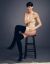 anne hathaway, табуретка, кольцо, перстень, сапоги, каблуки, ботфорты, улыбка, Anne Hathaway