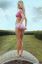 тюк, сено, блондинка, розовое, рулон, Marisa Miller