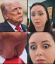 Дональд Трамп, галстук, шея, складки