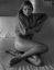 Эдита Вилкевичуте, edita vilkeviciute, без трусов, диван, ч/б, кофта