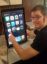 ipad, большой, шутка, iphone 5
