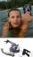 девушка, собака, вода