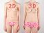2d, 3d, розовый, сердечки