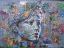 David Walker, граффити, девушка, стрит арт