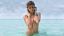 Ирина Шейк, Шайхлисламова, Irina Shayk, море, вода, мокрая, небо, облака, браслет, фенька, цепочка