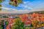 Прага, небо, крыши, восход, HDR