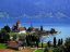 Швейцария, озеро, Thun, марина