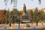 ленин, желто-синий, политота, вандализм, Украина