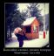 демотиватор, медведь, балалайка, сторожка, клюква