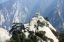 скала, лестница, хвоя, mount hua, пагода