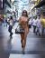 in public, nude, сумка, загар, тату