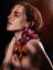Эмма, плечо, цветок, Emma Watson