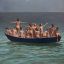 море, лодка, девки