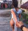 двор, разрез, попа, follow me, руки