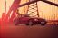 bmw z4, новосибирск, мост, утро, девушка