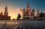 красная площадь, кремль, спасская башня, царская башня, мостовая, васильевский спуск, храм василия блаженного